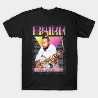 Logan Richardson Retro Style Fan Art T-Shirt